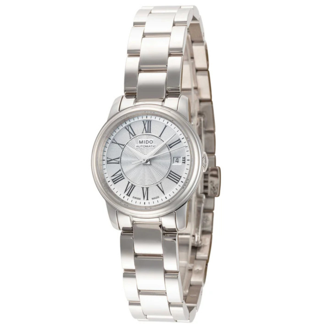 Women's Mido - Baroncelli III Automatic Silver Dial Watch