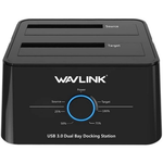 USB 3.0 to SATA I/II/II Dual Bay External Hard Drive Docking Station