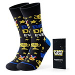 BONANGEL Men's Novelty Crew Socks-Pair (2 Colors)