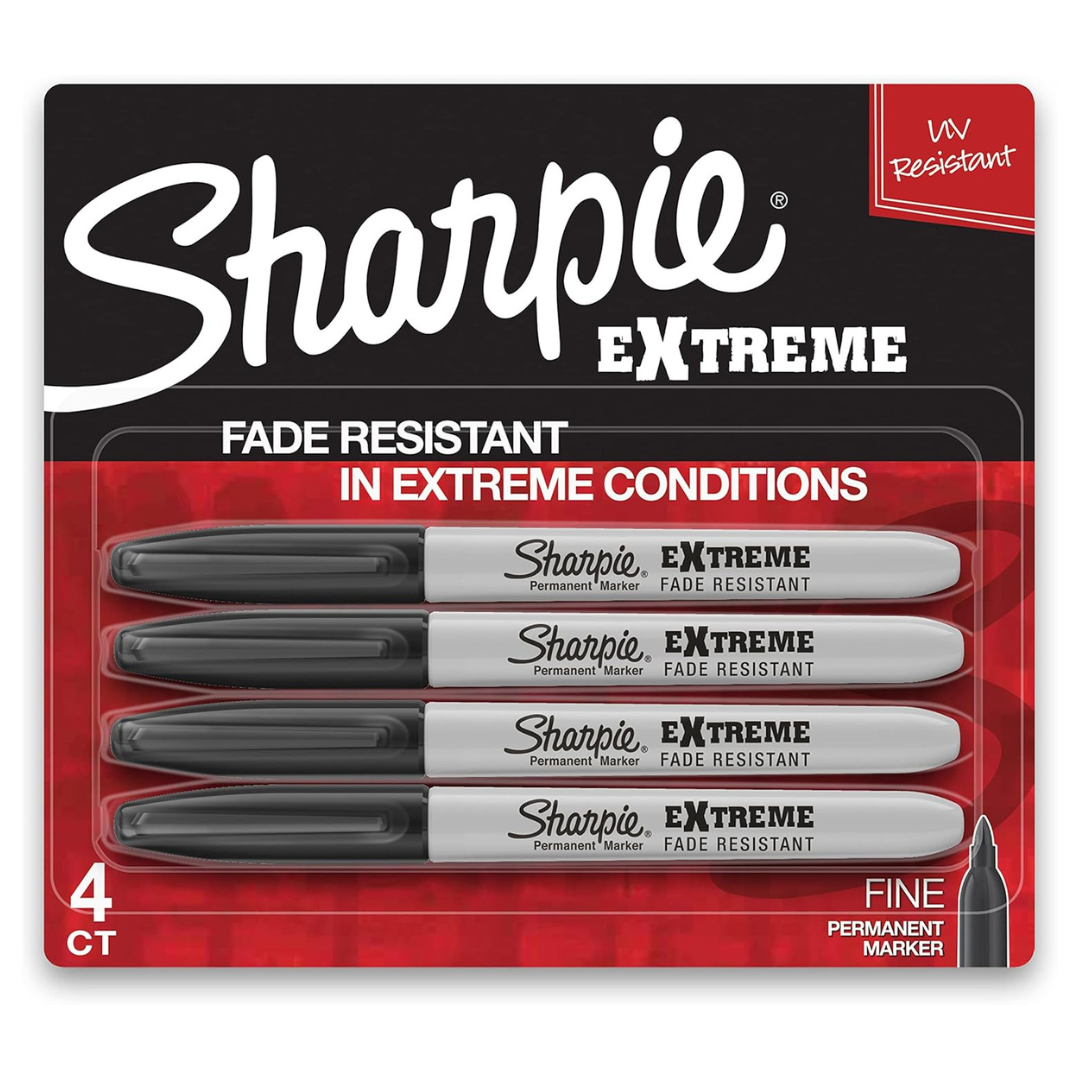 4-Count Sharpie Extreme Fine Tip Permanent Markers