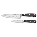 2-Piece Wusthof Classic Hollow Edge Chef's Knife Set (3.5" & 6")