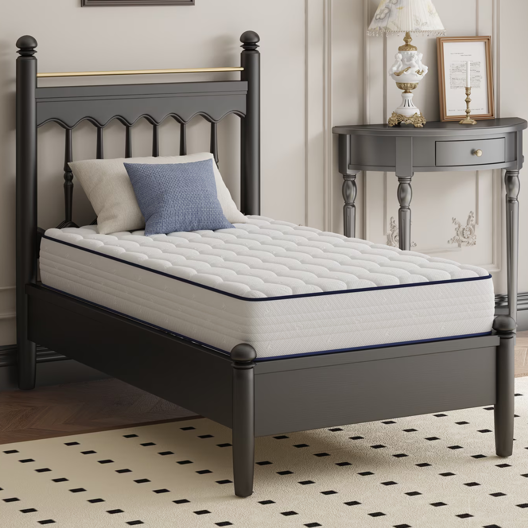 8" Avenco Pearl Twin Size Medium Adult Supportive Innerspring Mattress