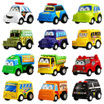 12-Pack Funcorn Pull Back Mini Vehicle Set