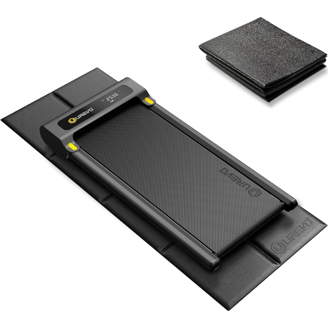 63" X 26" Foldable Treadmill Mat For Carpet & Hardwood Floors
