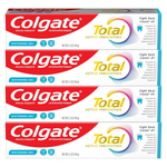 4-Pack 5.1-Oz Colgate Total Active Prevention Whitening Gel Toothpaste