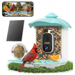 Smart Bird Feeder With Camera & AI Bird Identification (2 Colors)