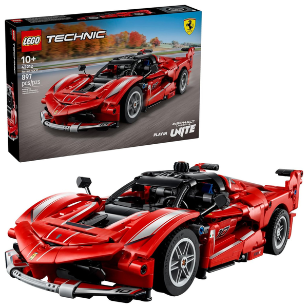 897-Piece LEGO Technic Ferrari FXX K Model Car Building Toy (42212)