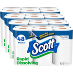 48-Count Scott Rapid-Dissolving Toilet Paper Double Rolls