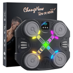 Changenow Interactive Music Boxing Machine W/ Sound & Lights