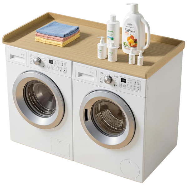 54" X 27.5" Wood Washer Dryer Topper