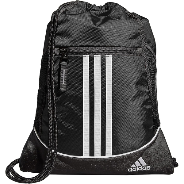adidas Alliance Sackpack Drawstring Backpack Gym Bag