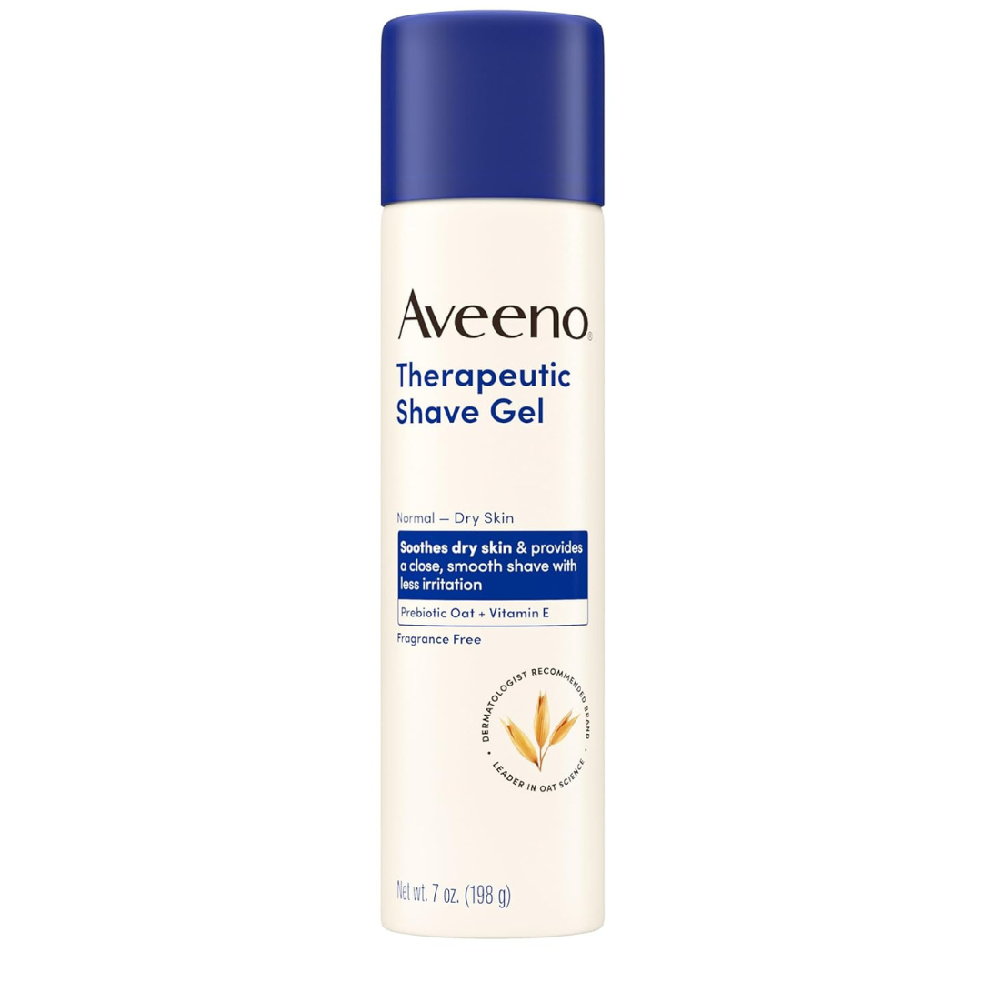 2-Count 7-Oz Aveeno Therapeutic Shave Gel With Oat And Vitamin E