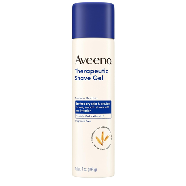 2-Count 7-Oz Aveeno Therapeutic Shave Gel With Oat And Vitamin E