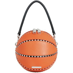 Rebecca Minkoff Women's Basketball Round Leather Crossbody Bag