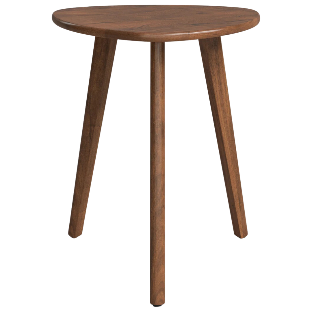 Wade Logan Azori 18" Solid Wood 3-Leg End Table