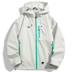 Unisex Waterproof Hooded Hiking Jacket