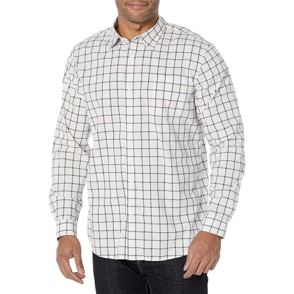 Amazon Essentials Men's Slim-Fit Stretch Poplin Shirt