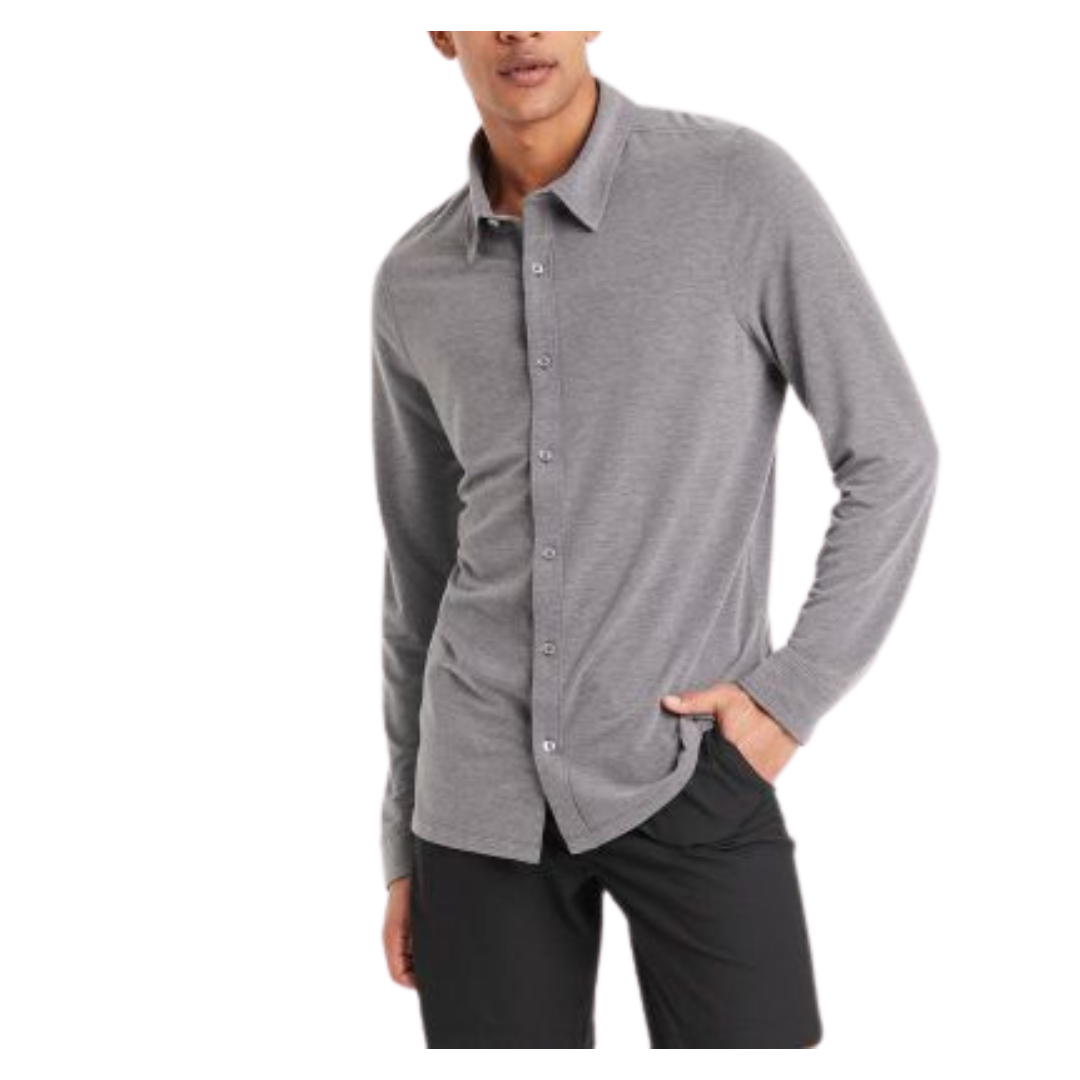 All In Motion Men's Long Sleeve Commuter Shirt (3 Colors)