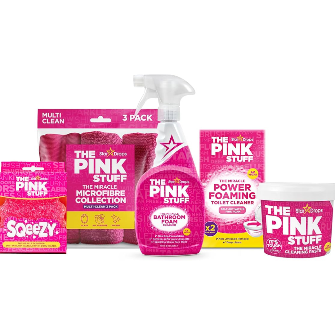 Stardrops The Pink Stuff Bathroom Cleaning Kit