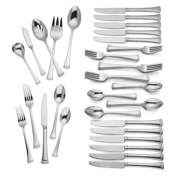65-Piece Lenox Portola Flatware Set (Service For 12)