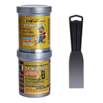 PC-Woody Wood Repair Epoxy Paste Kit With Mixing Tool (Two-Part 12 oz In Two Cans)