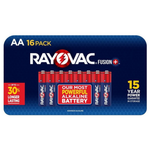16-Pack Rayovac Fusion AA Alkaline Batteries