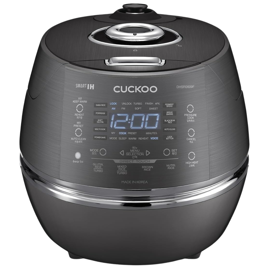 CUCKOO 6-Cup Uncooked / 12-Cup Cooked High Pressure Rice Cooker