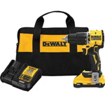 Dewalt Atomic 20V Lithium-Ion Cordless 1/2" Compact Hammer Drill W/Battery & Charger