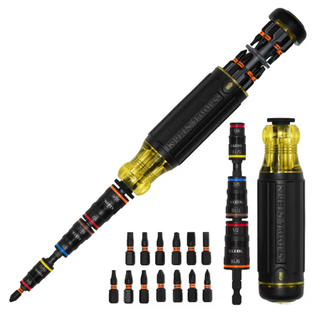 Klein Tools 20-in-1 Multi-Bit Impact Rated Sockets & Screwdriver Set