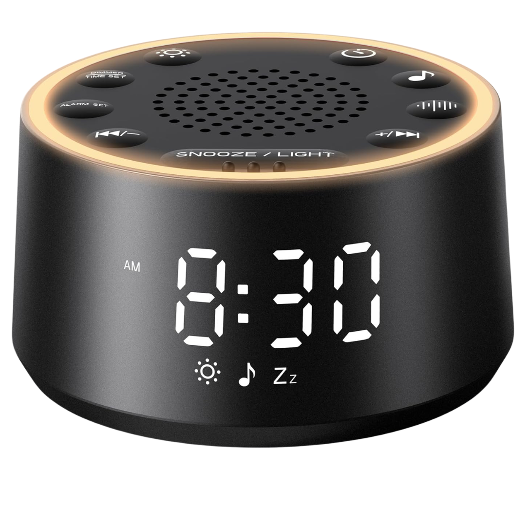 Dreamegg D1 Nova Noise Sound Machine With Alarm Clock