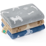 3-Count 23" x 16" Bedsure Ultra-Soft Flannel Fleece Pet Blankets