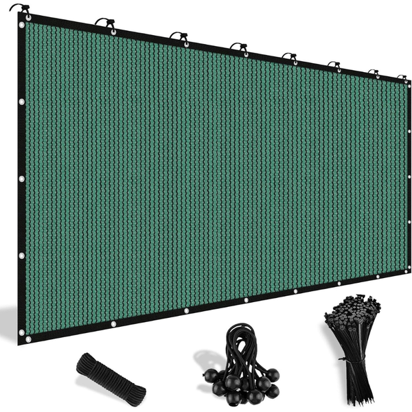 6Ft x 6Ft 90% Sun Shade Cloth with Grommets