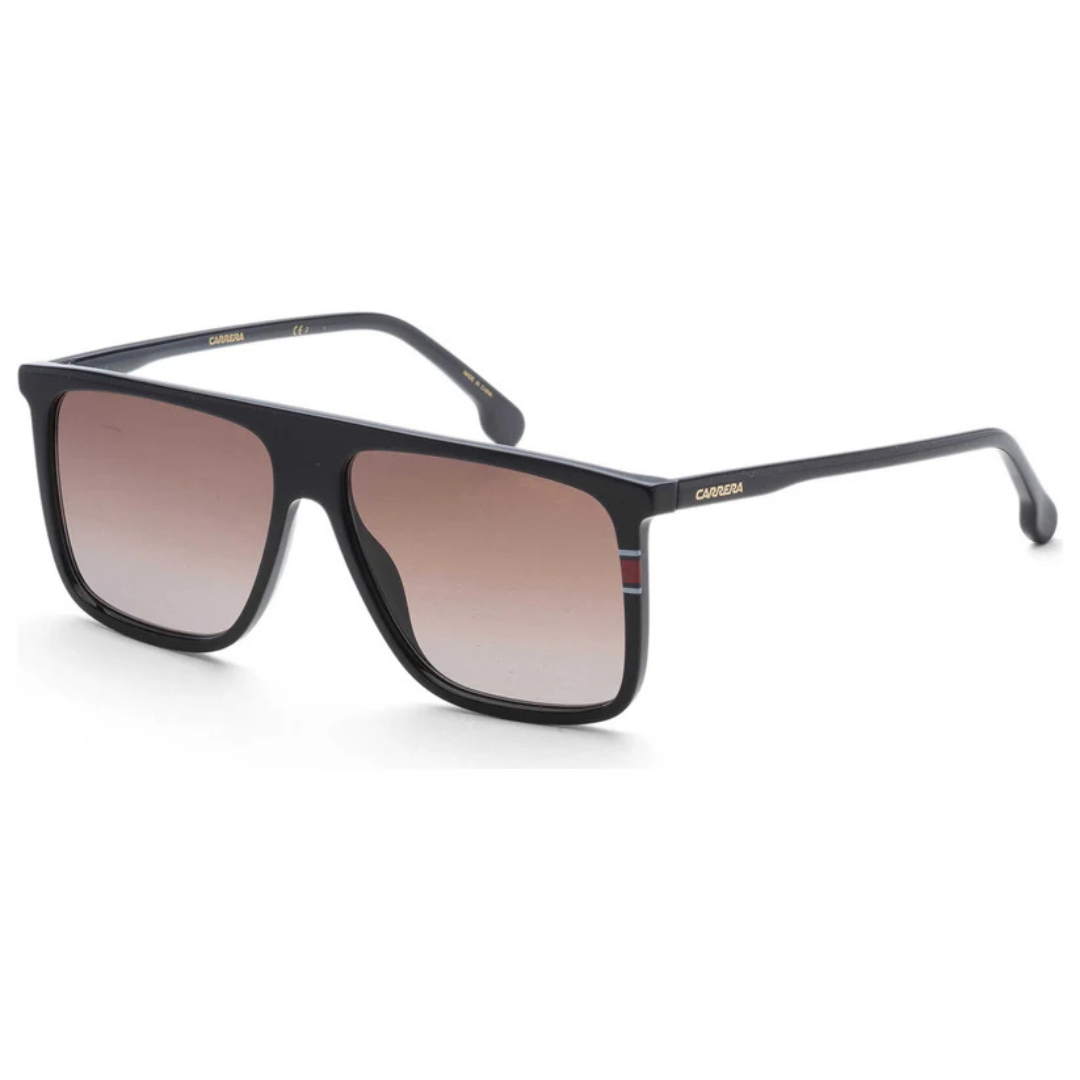 Carrera Men's 58mm Black Square Sunglasses