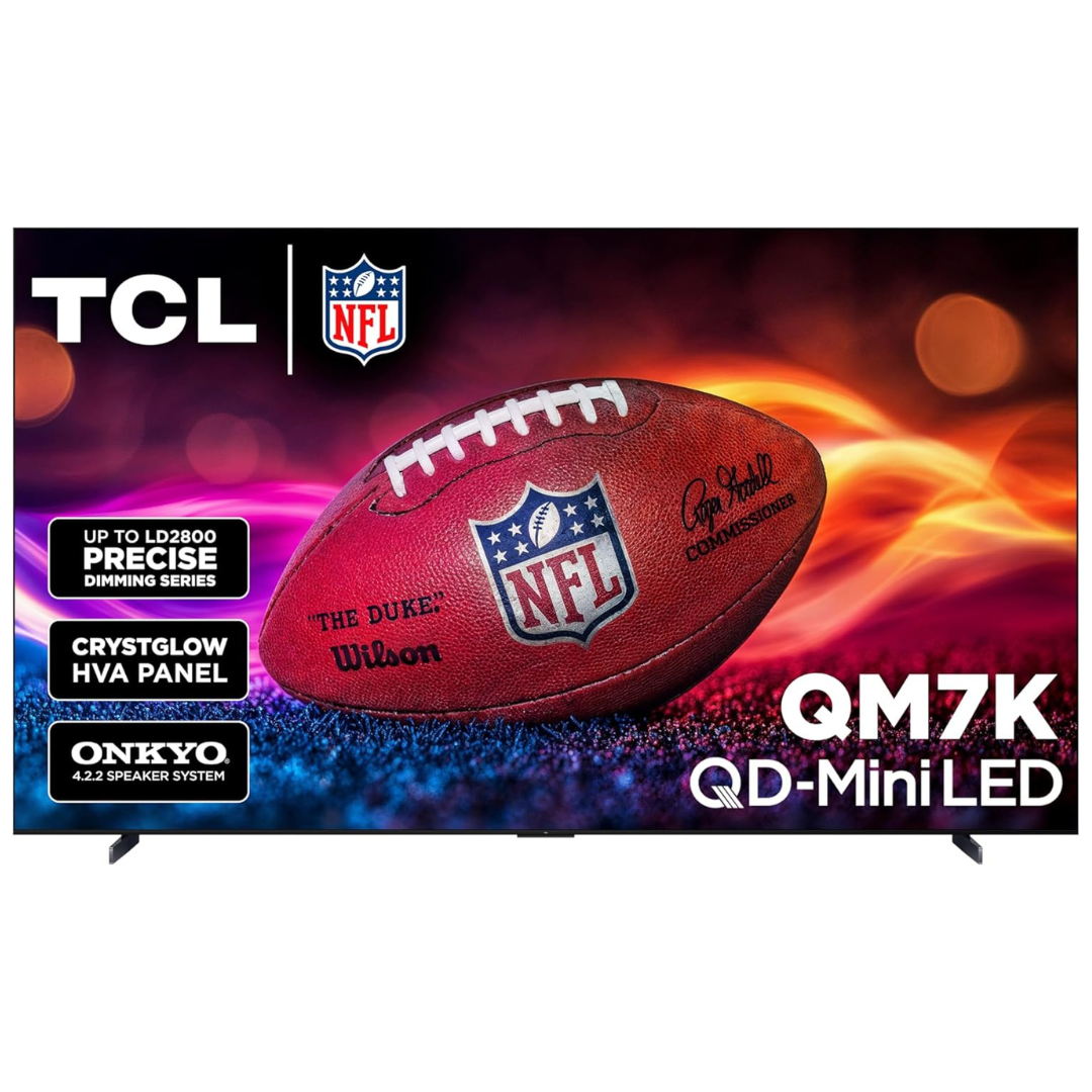 115" TCL QM7K 4K Ultra HDR Smart QD-Mini LED Google TV