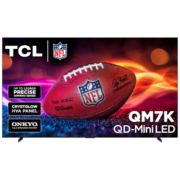 115" TCL QM7K 4K Ultra HDR Smart QD-Mini LED Google TV