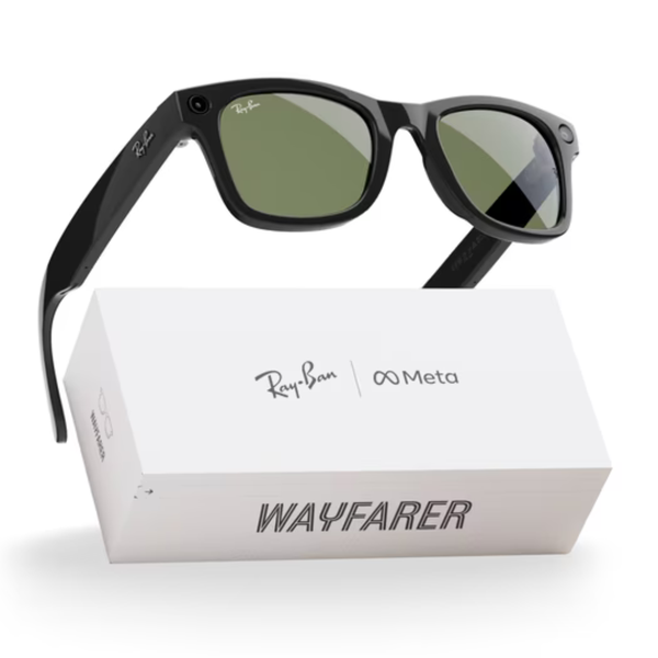 Ray-Ban Meta Wayfarer Smart Glasses with Meta AI