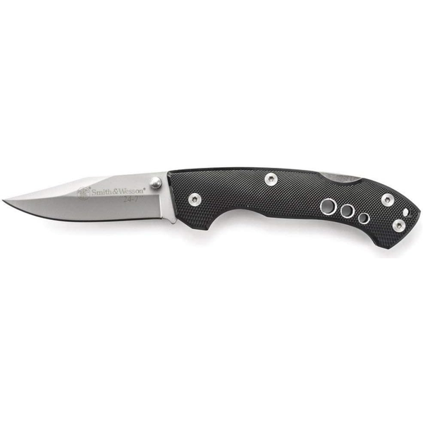 7.4" Smith & Wesson High Carbon Stainless Steel Folding Knife (CK109)