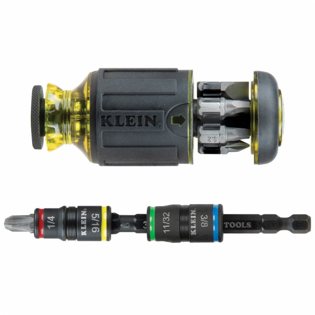 Klein Tools 32308HD 12-in-1 Impact Driver Set