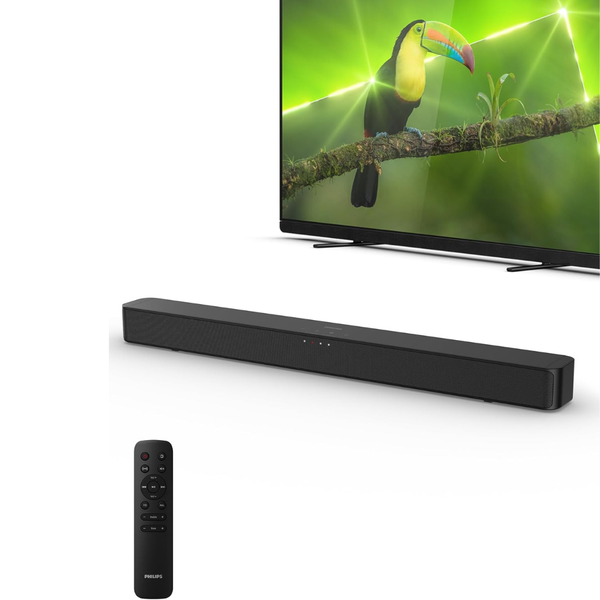 Philips B4000 Bluetooth 2.0-Channel Soundbar with HDMI ARC