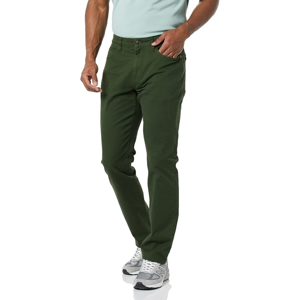 Amazon Essentials Men's Athletic-Fit Stretch Twill Pant Pants