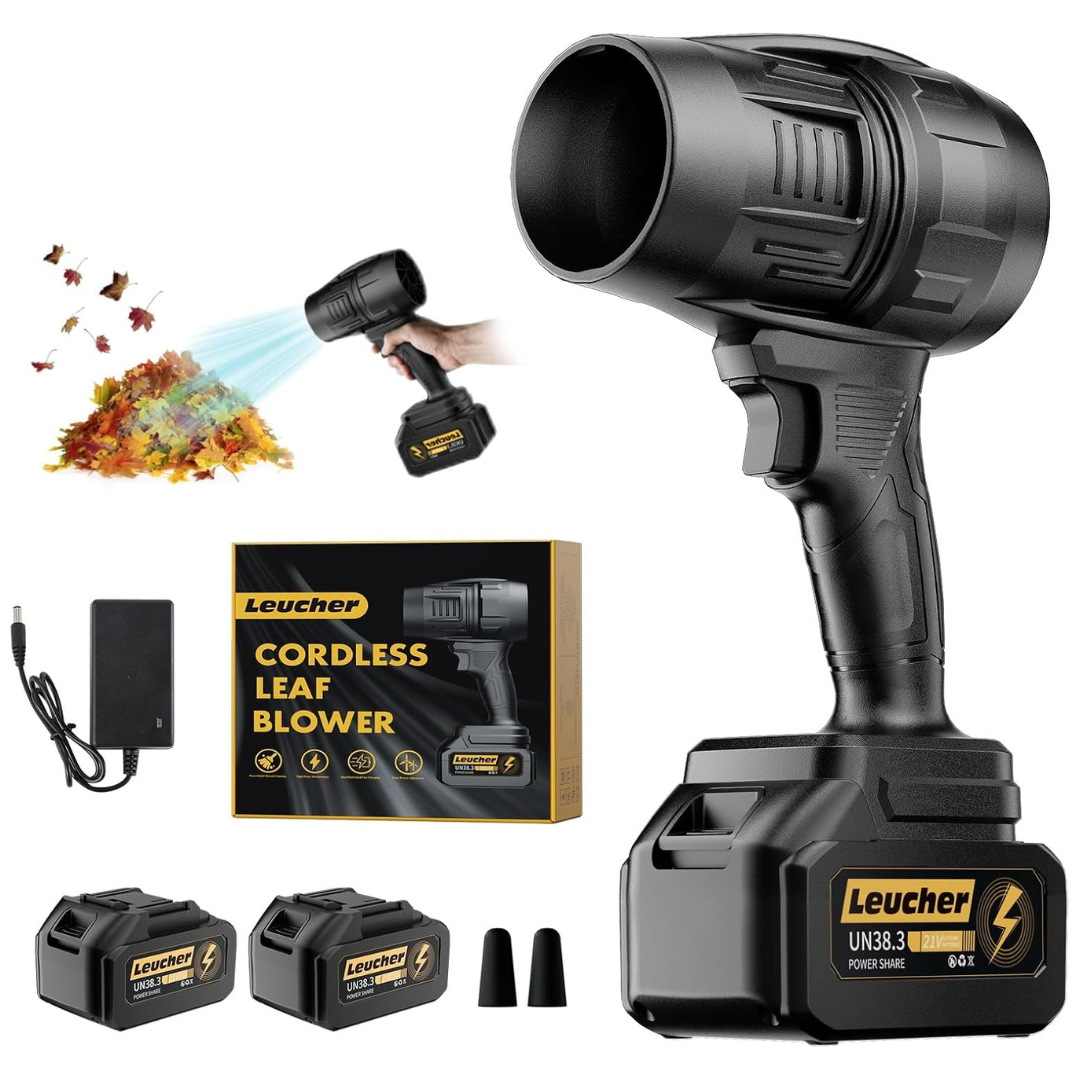 300000RPM Electric Cordless Leaf Blower with Battery and Charger