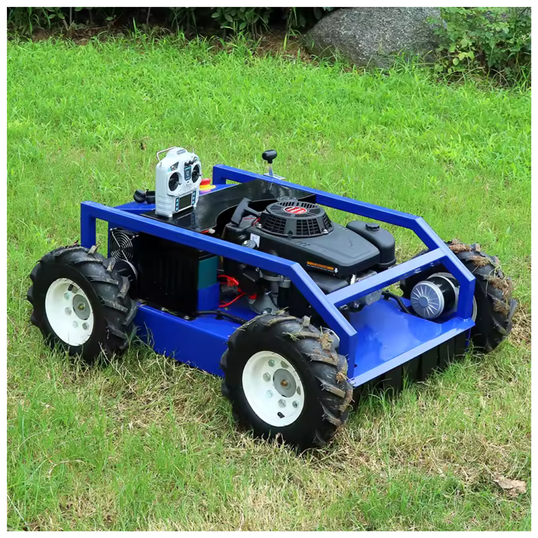 Customized Rubber Four-wheel Anti-skid Lawn Mower