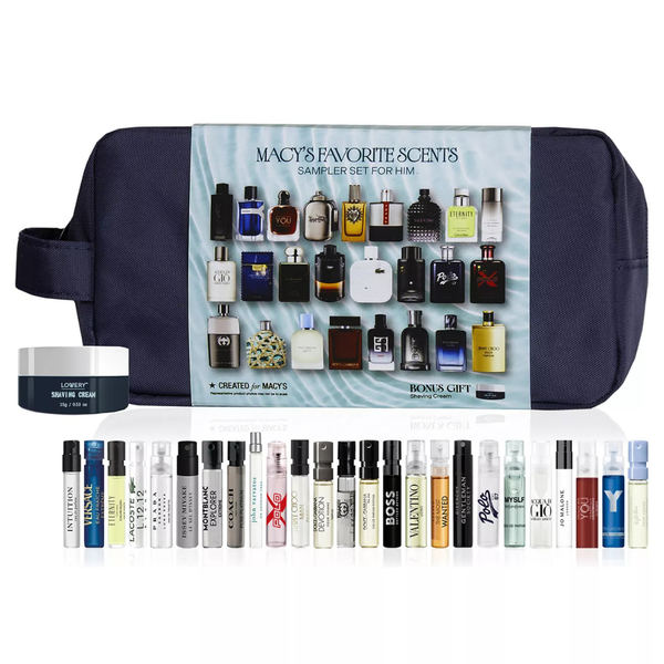 26-Piece Macy's For Him Fragrance Sampler Set