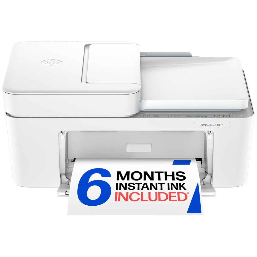 HP DeskJet 4327 Wireless Inkjet 3-in-1 Printer