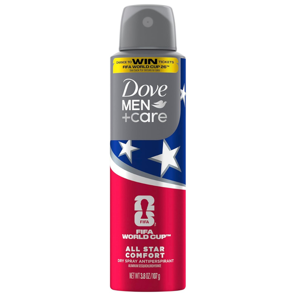 3.8-Oz DOVE MEN + CARE All Star Comfort Dry Spray Antiperspirant
