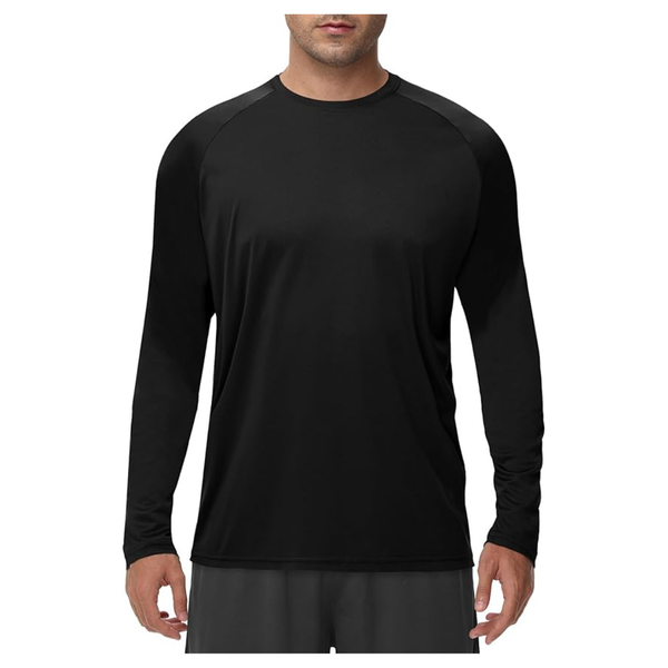 BOOJO Men's UPF 50+ Sun Protection Long Sleeve Shirts (2 Colors)