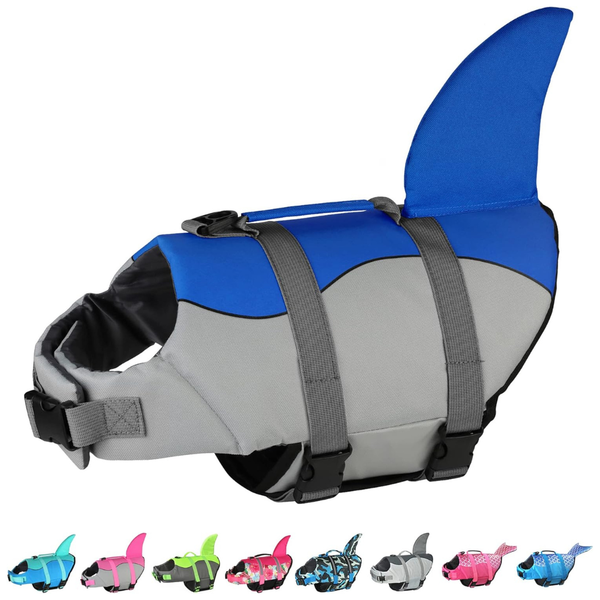 Adjustable Dog Life Jacket With Superior Buoyancy & Rescue Handle (Various)