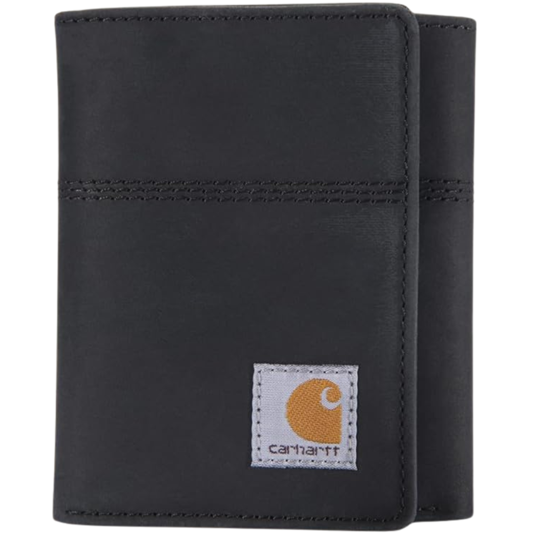 Carhartt Men's Saddle Leather Trifold Wallet (B0000208)