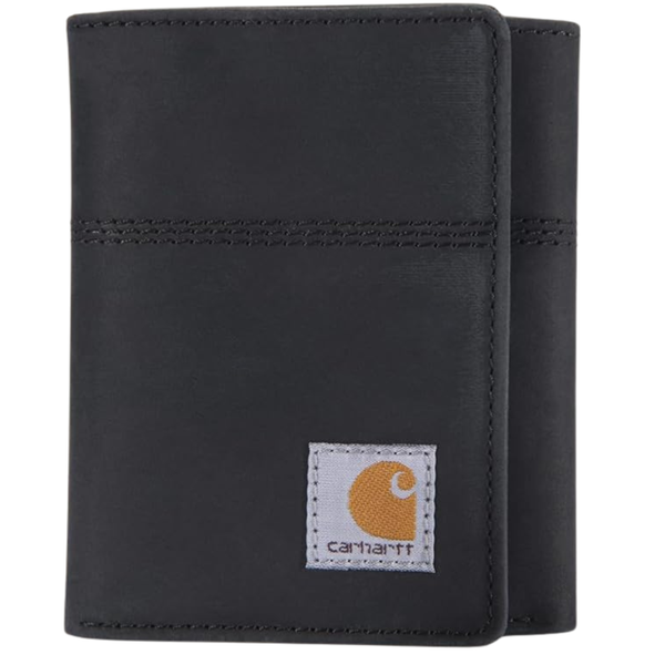 Carhartt Men's Saddle Leather Trifold Wallet (B0000208)
