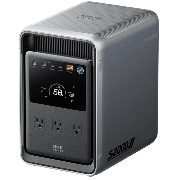 Anker SOLIX S2000 1500W 2010Wh LFP Portable Power Station